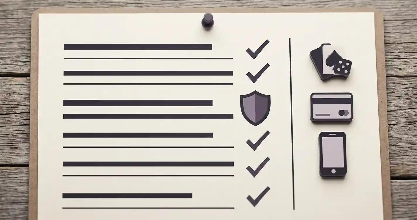 UK trust checklist separating casino product facts from licence protections
